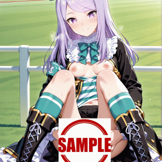 ウマ〇 メジロマックイーン風 ポスター アニメ エロ 美乳 グラビア ファンアート 同人アート 1020 (7)