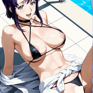 コードギア〇 セシル クルーミー風 ポスター アニメ エロ 美乳 グラビア ファンアート 同人アート 00507 (40)