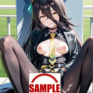 ウマ〇 マンハッタンカフェ風 ポスター アニメ エロ 美乳 グラビア ファンアート 同人アート 1029 (3)