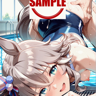 ウマ〇 ワンダーアキュート風 ポスター アニメ エロ 美乳 グラビア ファンアート 同人アート 0807(20)