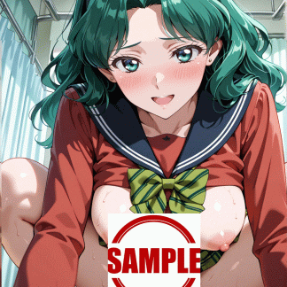 セーラームー〇 海王みちる風 ポスター アニメ エロ 美乳 グラビア ファンアート 同人アート 1020 (7)