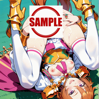 ウマ〇 テイエムオペラオー風 ポスター アニメ エロ 美乳 グラビア ファンアート 同人アート 1114 (31)