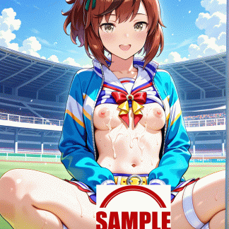 ウマ〇 ナイスネイチャ風（チアガール） ポスター アニメ エロ 美乳 グラビア ファンアート 同人アート 1024 (13)