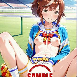 ウマ〇 ナイスネイチャ風（チアガール） ポスター アニメ エロ 美乳 グラビア ファンアート 同人アート 1024 (4)