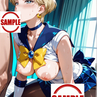 セーラームー〇 天王 はるか風 ポスター アニメ エロ 美乳 グラビア ファンアート 同人アート 1010 (6)