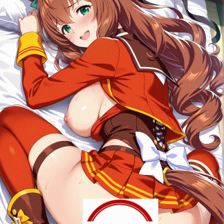 ウマ〇 マルゼンスキー風 ポスター アニメ エロ 美乳 グラビア ファンアート 同人アート 1029 (32)