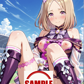 ウマ〇 ナリタトップロード風 ポスター アニメ エロ 美乳 グラビア ファンアート 同人アート 1010(7)