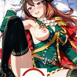 ウマ〇 シンボリルドルフ風 ポスター アニメ エロ 美乳 グラビア ファンアート 同人アート 1030 (26)