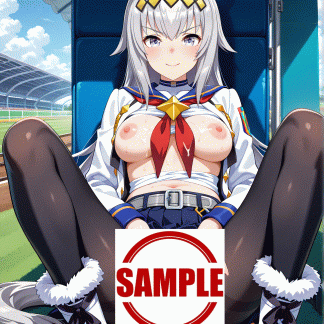 ウマ〇 オグリキャップ ポスター アニメ エロ 美乳 グラビア ファンアート 同人アート 1020 (4)