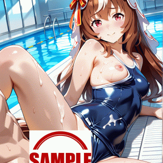 ウマ〇 スティルインラブ風 ポスター アニメ エロ 美乳 グラビア ファンアート 同人アート 0807 (20)