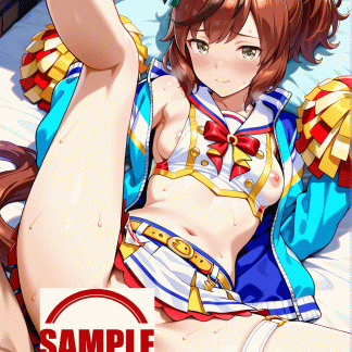 ウマ〇 ナイスネイチャ風（チアガール） ポスター アニメ エロ 美乳 グラビア ファンアート 同人アート 1024 (25)