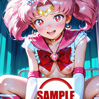 セーラームー〇 ミニウサ風 ポスター アニメ エロ 美乳 グラビア ファンアート 同人アート 0621 (8)