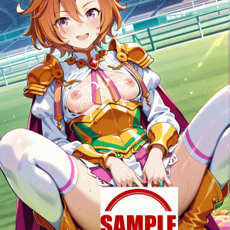ウマ〇 テイエムオペラオー風 ポスター アニメ エロ 美乳 グラビア ファンアート 同人アート 1114 (10)