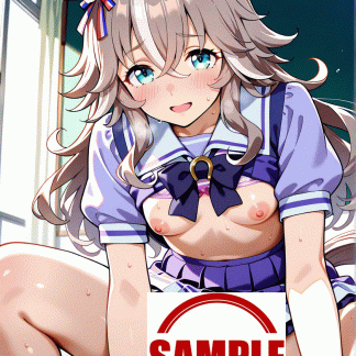 ウマ〇 ワンダーアキュート風 ポスター アニメ エロ 美乳 グラビア ファンアート 同人アート 0720 (14)
