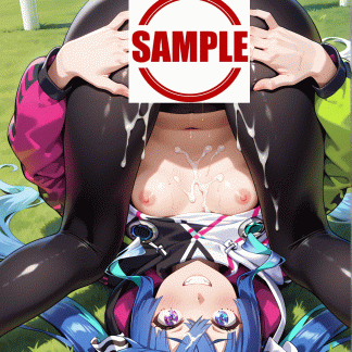 ウマ〇 ツインターボ風 ポスター アニメ エロ 美乳 グラビア ファンアート 同人アート 1010(19)