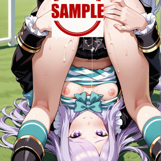 ウマ〇 メジロマックイーン風 ポスター アニメ エロ 美乳 グラビア ファンアート 同人アート 1020 (29)