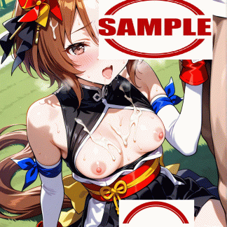 ウマ〇 ヤエノムテキ風 ポスター アニメ エロ 美乳 グラビア ファンアート 同人アート 1115 (36)