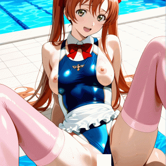コードギア〇 シャーリー フェネット風 ポスター アニメ エロ 美乳 グラビア ファンアート 同人アート 0507 (39)