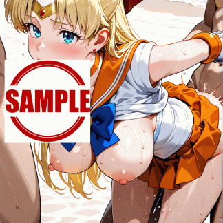セーラームー〇 愛野 美奈子風 ポスター アニメ エロ 美乳 グラビア ファンアート 同人アート 0805 (6)