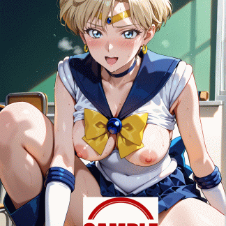 セーラームー〇 天王 はるか風 ポスター アニメ エロ 美乳 グラビア ファンアート 同人アート 0922 (4)