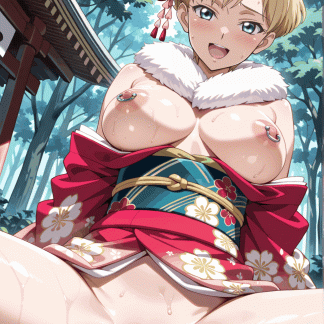 セーラームー〇 天王 はるか風 ポスター アニメ エロ 美乳 グラビア ファンアート 同人アート 0119 (22)