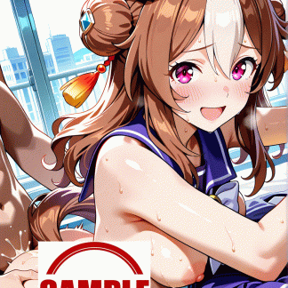 ウマ〇 コパノリッキー風 ポスター アニメ エロ 美乳 グラビア ファンアート 同人アート 0731 (12)