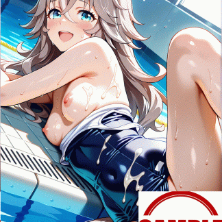 ウマ〇 ワンダーアキュート風 ポスター アニメ エロ 美乳 グラビア ファンアート 同人アート 0807(23)