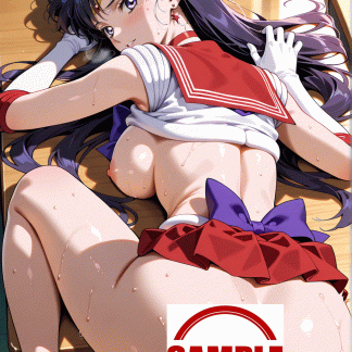 セーラームー〇 日野 レイ風 ポスター アニメ エロ 美乳 グラビア ファンアート 同人アート 1016(23)