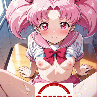 セーラームー〇 ミニウサ風 ポスター アニメ エロ 美乳 グラビア ファンアート 同人アート 0918 (18)