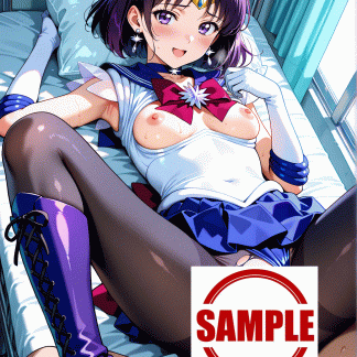 セーラームー〇 土萠 ほたる風 ポスター アニメ エロ 美乳 グラビア ファンアート 同人アート 1015 (4)