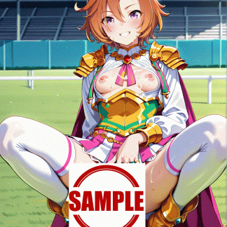 ウマ〇 テイエムオペラオー風 ポスター アニメ エロ 美乳 グラビア ファンアート 同人アート 1114 (16)