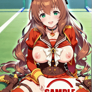 ウマ〇 マルゼンスキー風 ポスター アニメ エロ 美乳 グラビア ファンアート 同人アート 1029 (2)