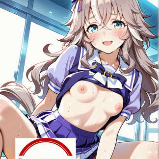 ウマ〇 ワンダーアキュート風 ポスター アニメ エロ 美乳 グラビア ファンアート 同人アート 0728 (9)