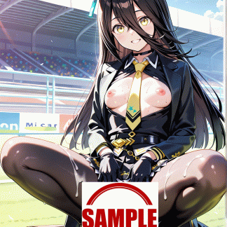 ウマ〇 マンハッタンカフェ風 ポスター アニメ エロ 美乳 グラビア ファンアート 同人アート 1029 (9)