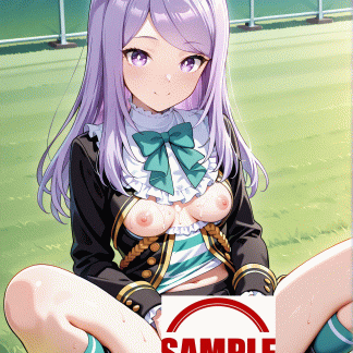ウマ〇 メジロマックイーン風 ポスター アニメ エロ 美乳 グラビア ファンアート 同人アート 1020 (16)