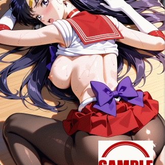 セーラームー〇 日野 レイ風 ポスター アニメ エロ 美乳 グラビア ファンアート 同人アート 1016(7)