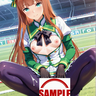 ウマ〇 サイレンススズカ風 ポスター アニメ エロ 美乳 グラビア ファンアート 同人アート 1020 (10)