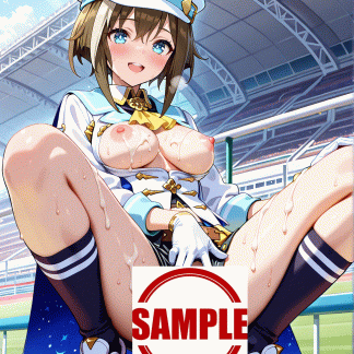 ウマ〇 シュバルグラン風 ポスター アニメ エロ 美乳 グラビア ファンアート 同人アート 1115 (16)