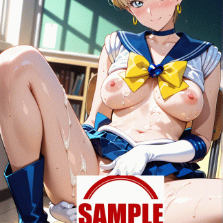 セーラームー〇 天王 はるか風 ポスター アニメ エロ 美乳 グラビア ファンアート 同人アート 0919 (5)