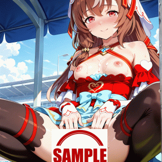 ウマ〇 スティルインラブ風 ポスター アニメ エロ 美乳 グラビア ファンアート 同人アート 1010 (15)