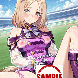 ウマ〇 ナリタトップロード風 ポスター アニメ エロ 美乳 グラビア ファンアート 同人アート 1010(5)