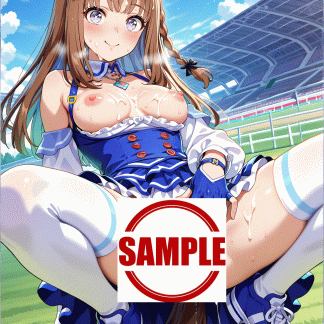 ウマ〇 アーモンドアイ風 ポスター アニメ エロ 美乳 グラビア ファンアート 同人アート 1008 (9)