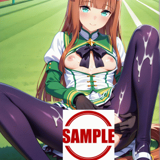 ウマ〇 サイレンススズカ風 ポスター アニメ エロ 美乳 グラビア ファンアート 同人アート 1020 (2)