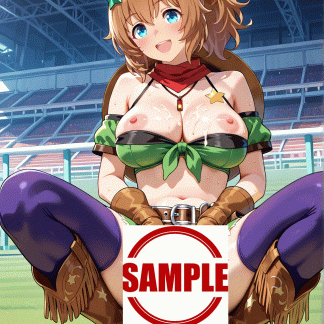 ウマ〇 タイキシャトル風 ポスター アニメ エロ 美乳 グラビア ファンアート 同人アート 1024 (15)