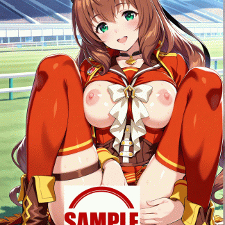 ウマ〇 マルゼンスキー風 ポスター アニメ エロ 美乳 グラビア ファンアート 同人アート 1029 (01)