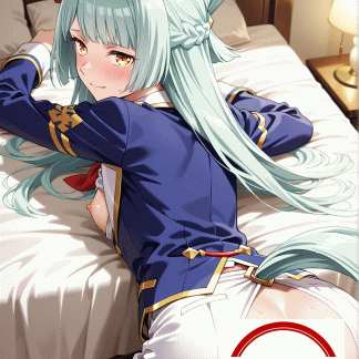 ウマ〇 フジサマーチ風 ポスター アニメ エロ 美乳 グラビア ファンアート 同人アート 1027 (26)