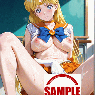 セーラームー〇 愛野 美奈子風 ポスター アニメ エロ 美乳 グラビア ファンアート 同人アート 0919 (5)
