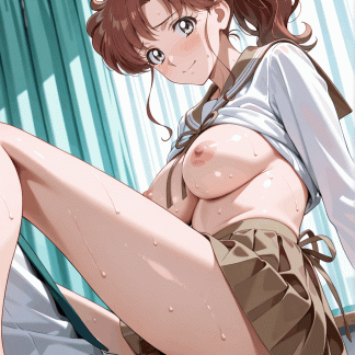 セーラームー〇 木野 まこと風 ポスター アニメ エロ 美乳 グラビア ファンアート 同人アート 1020 (10)