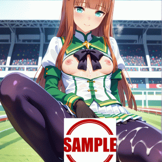 ウマ〇 サイレンススズカ風 ポスター アニメ エロ 美乳 グラビア ファンアート 同人アート 1020 (11)
