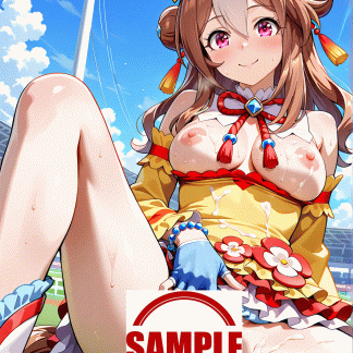 ウマ〇 コパノリッキー風 ポスター アニメ エロ 美乳 グラビア ファンアート 同人アート 1010 (8)